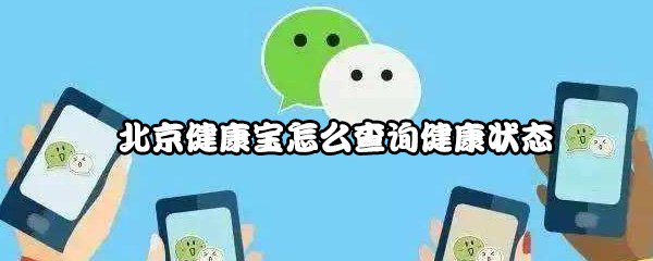 北京健康宝怎么查询健康状态
