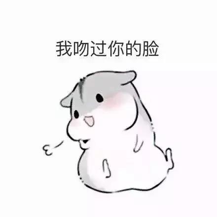 微信我吻过你的脸表情包