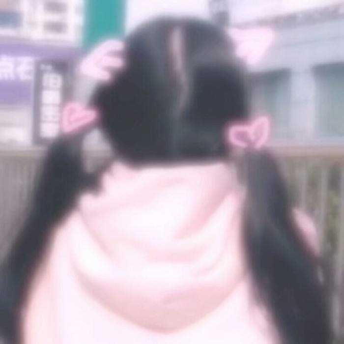 一个揪着双马尾的表情包