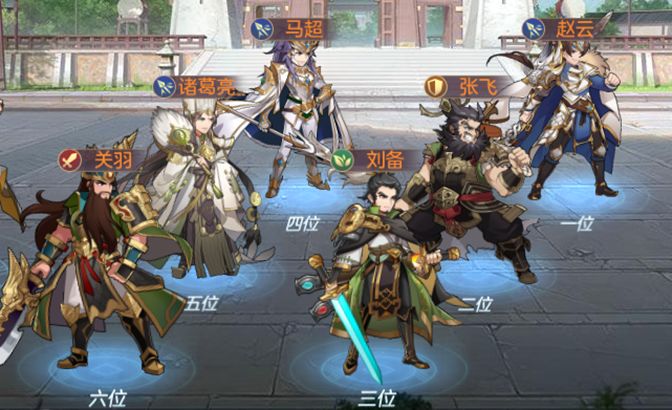 《三国志幻想大陆》五虎将阵容怎么搭配 五虎将阵容特点