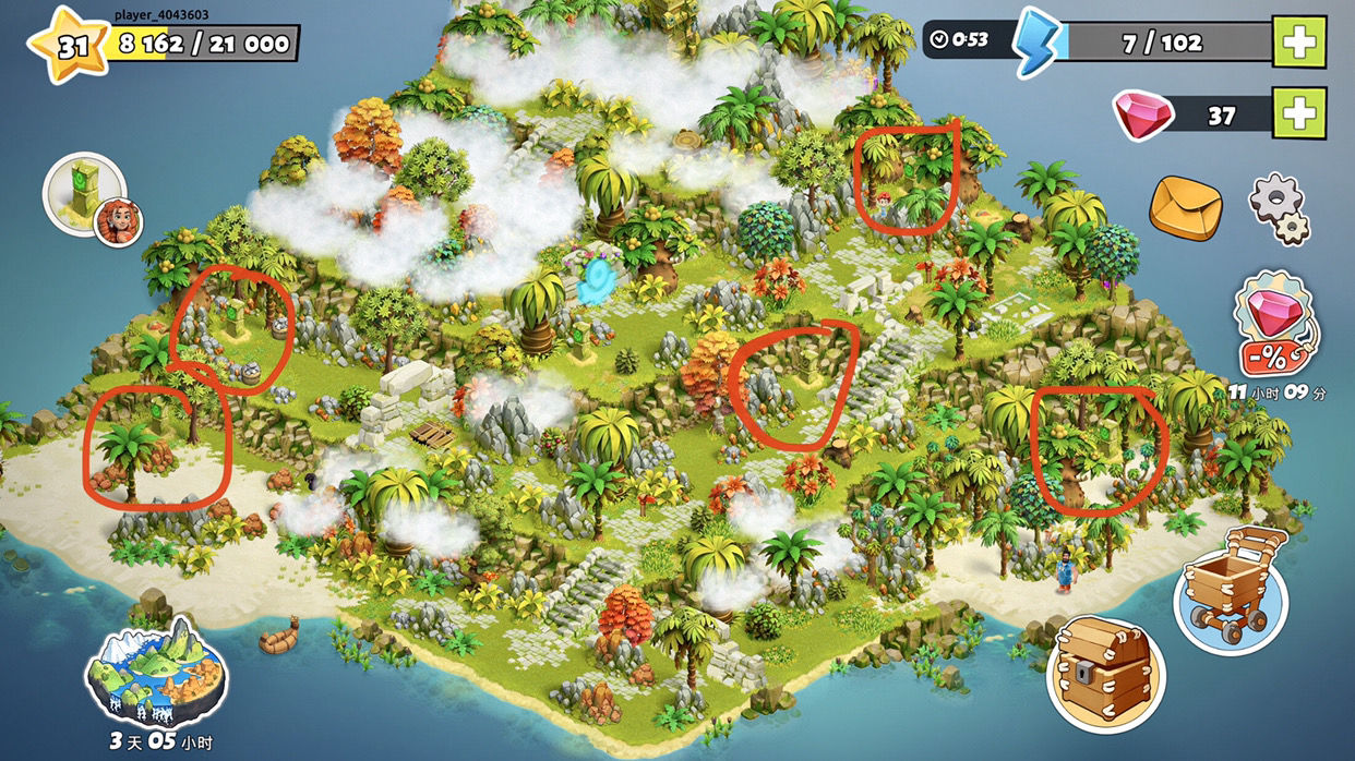 家庭岛石像位置介绍