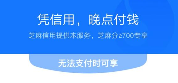 支付宝晚点付是什么