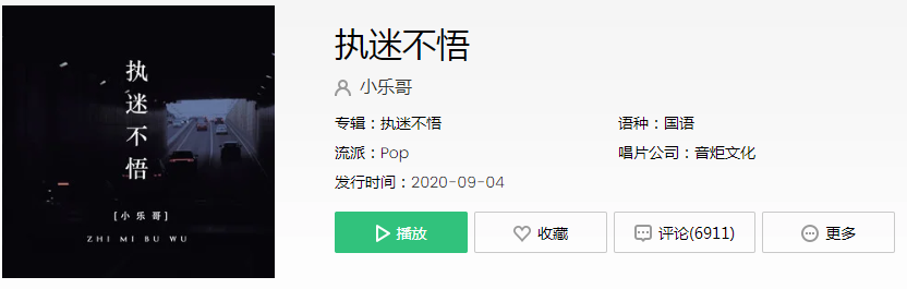 抖音我对你又何止是执迷不悟是什么歌