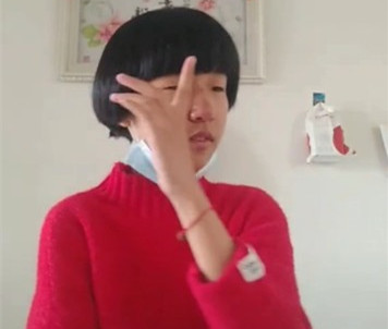 抖音撩发一指禅怎么拍