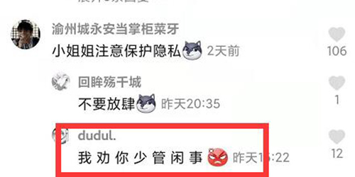 抖音我劝你不要多管闲事是什么梗