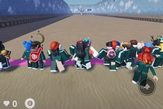 罗布乐思鱿鱼游戏怎么进？