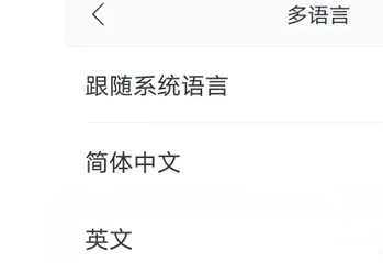 网易邮箱APP怎么设置英文模式