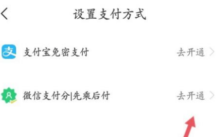高德地图怎么设置支付方式