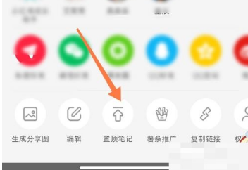 小红书怎么置顶笔记