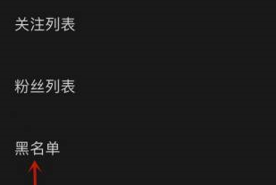 剪映黑名单怎么查看
