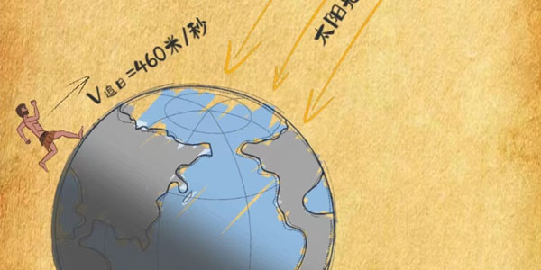 夸父逐日怎么追影子