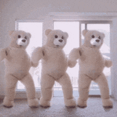 抖音跳舞熊表情包