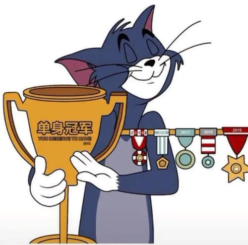 抖音2020汤姆猫单身冠军图片