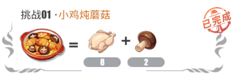 航海王热血航线小鸡炖蘑菇配方一览