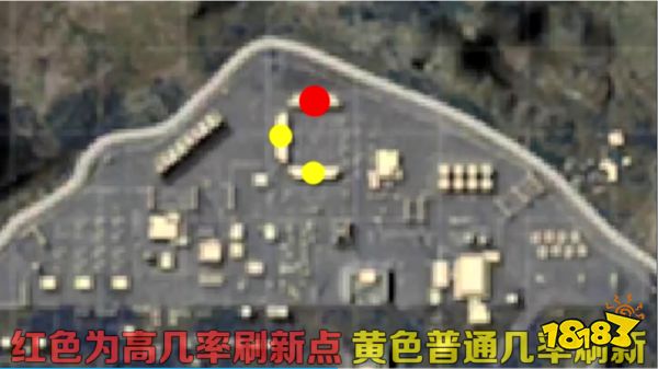 和平精英军事基地军火库在哪?