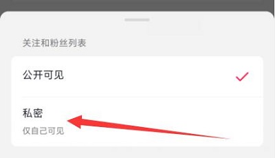 怎么设置不让别人看抖音关注的人