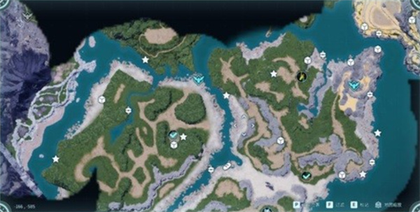 幻兽帕鲁全地图点位一览