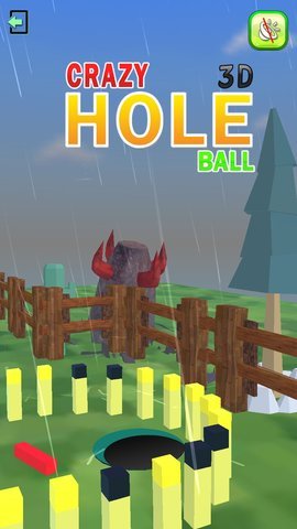 Crazy Hole Ball 3D