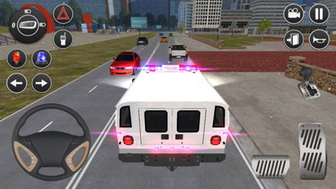 美国警察跑车