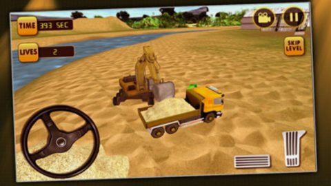 挖掘机泥沙模拟器