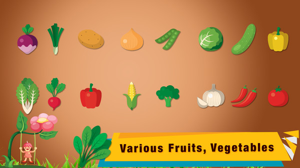 水果和蔬菜拼图