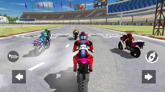 Motorbike Kick Race