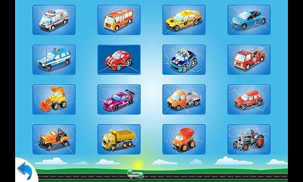 儿童汽车组装游戏