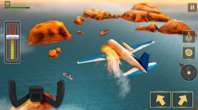 飞机冲击坠毁模拟器手机版